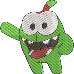 Nom of Steel Cut the Rope Free Machine Embroidery Design