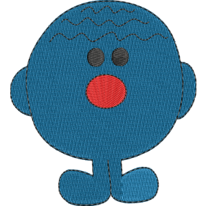 Mr Worry Mr Men Free Coloring Page for Kids