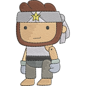 Kenpo Scribblenauts Free Coloring Page for Kids