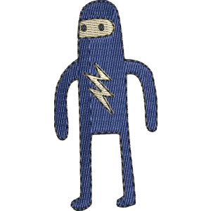 Ninjas Adventure Time Free Machine Embroidery Design