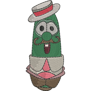 Millward Phelps VeggieTales in the City Free Coloring Page for Kids
