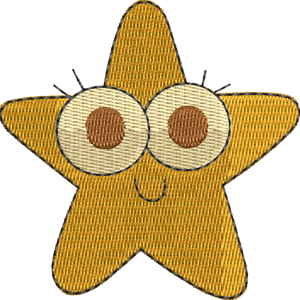 Starfish Zig & Sharko Free Machine Embroidery Design