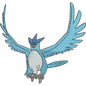 Articuno 1 Pokemon Free Coloring Page for Kids