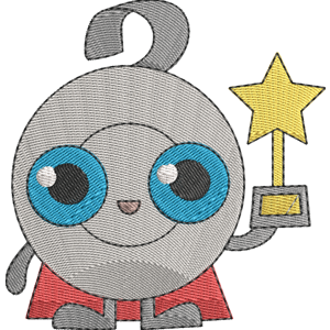 Oscar Moshi Monsters Free Coloring Page for Kids