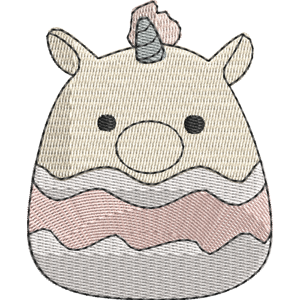 Bexley the Unicorn Squishmallows Free Machine Embroidery Design