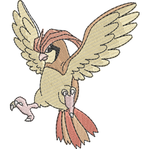 Pidgeotto Pokemon Free Coloring Page for Kids