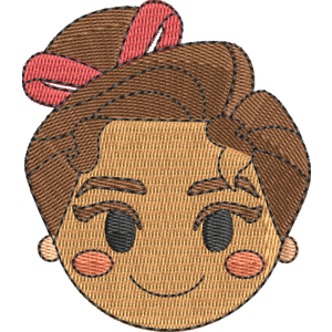 Luisa Disney Emoji Blitz Free Machine Embroidery Design