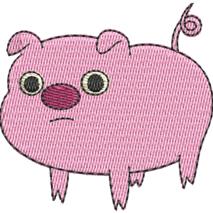 Mr. Pig Adventure Time Free Machine Embroidery Design