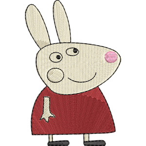 Rachael Rabbit Peppa Pig Free Coloring Page for Kids