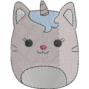 Clarice the Caticorn Squishmallows Free Machine Embroidery Design