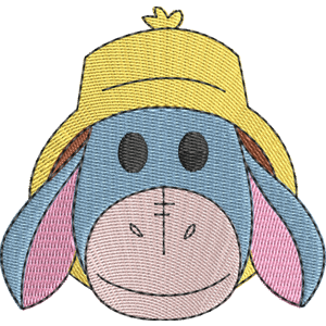 Baby Chick Eeyore Disney Emoji Blitz Free Machine Embroidery Design