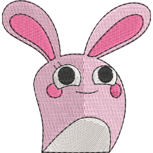 Pink Hemka Hanazuki Free Machine Embroidery Design