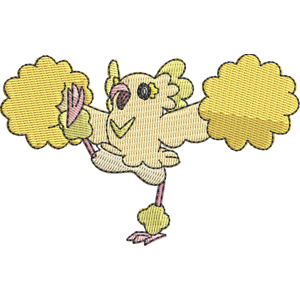 Oricorio - Pom-Pom Style Pokemon Free Coloring Page for Kids