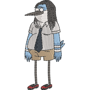 Uncle Steve Regular Show Free Machine Embroidery Design