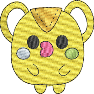 Sacktchi Tamagotchi Free Machine Embroidery Design