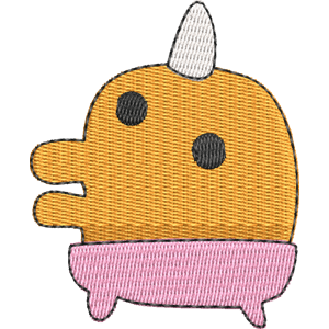 Tsunootchi Tamagotchi Free Machine Embroidery Design