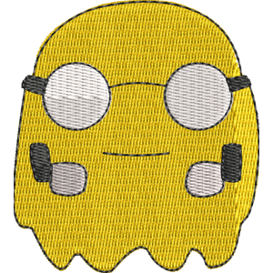 Kinky Pac Man Free Machine Embroidery Design