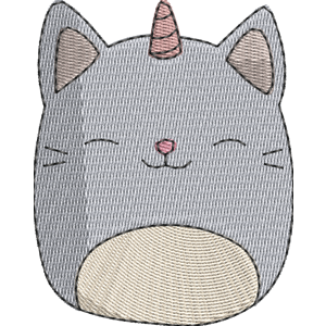 Courtney the Caticorn Squishmallows Free Machine Embroidery Design