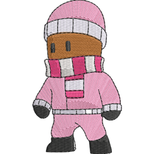 Winter Fancy Stumble Guys Free Machine Embroidery Design