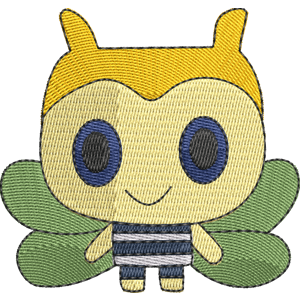 Yotsubatchi Tamagotchi Free Machine Embroidery Design