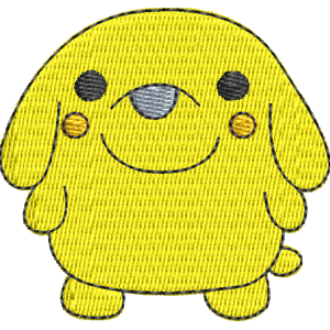 Pochitchi Tamagotchi Free Coloring Page for Kids