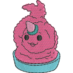 Natsu the Narwhal Pikmi Pops Free Machine Embroidery Design