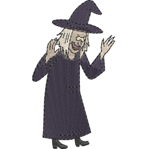 Chocolate Witch Regular Show Free Machine Embroidery Design