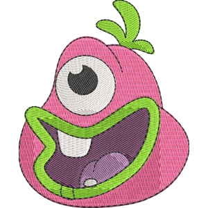 Fishlips Moshi Monsters Free Coloring Page for Kids