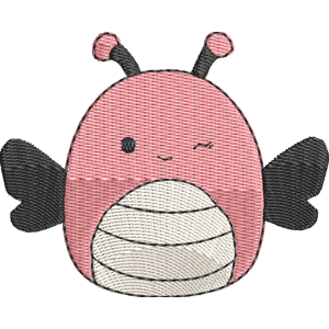 Arona the Butterfly Squishmallows Free Machine Embroidery Design