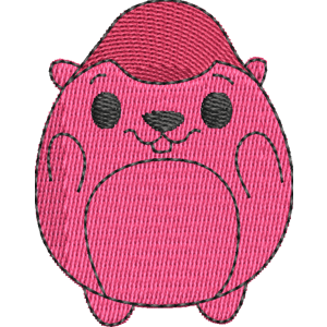 Bittle the Sea Otter Pikmi Pops Free Machine Embroidery Design