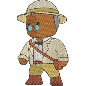 Explorer Stumble Guys Free Machine Embroidery Design