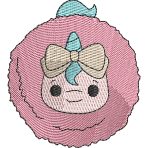 Beautie the Unicorn Pikmi Pops Free Machine Embroidery Design