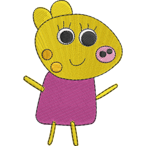 Patty Pony Peppa Pig Free Coloring Page for Kids