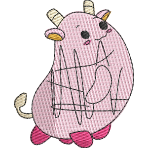 Frizzle the Giraffe Pikmi Pops Free Machine Embroidery Design