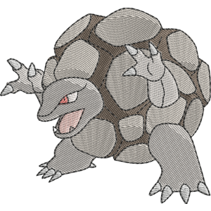 Golem Pokemon Free Coloring Page for Kids