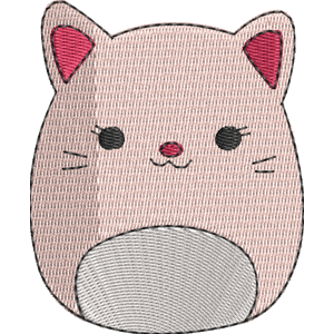 Celenia the Cat Squishmallows Free Machine Embroidery Design