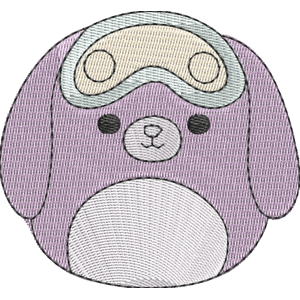 Barb the Dog Squishmallows Free Machine Embroidery Design