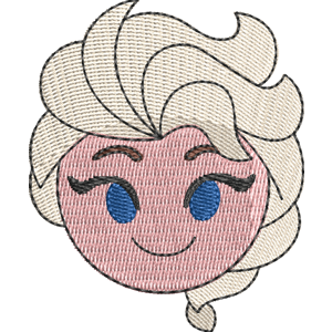 Elsa Disney Emoji Blitz Free Machine Embroidery Design