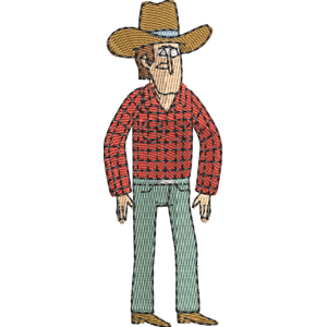 Farmer Jimmy Regular Show Free Coloring Page for Kids