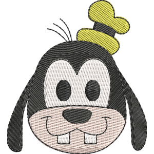 Goofy Disney Emoji Blitz Free Machine Embroidery Design