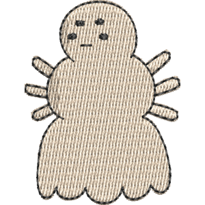 Spider Ghost Adventure Time Free Machine Embroidery Design