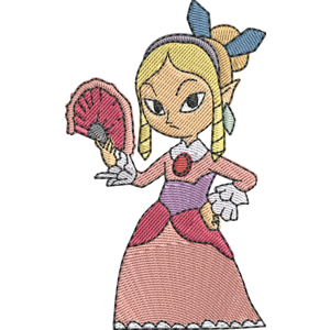 Mila The Legend of Zelda The Wind Waker Free Coloring Page for Kids
