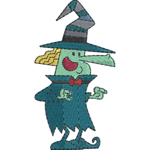 Witch Creatures Wow! Wow! Wubbzy! Free Machine Embroidery Design