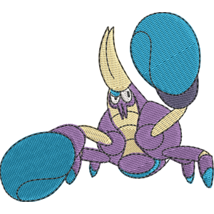 Crabrawler Pokemon Free Coloring Page for Kids