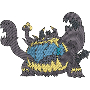 UB-05 Glutton Pokemon Free Coloring Page for Kids
