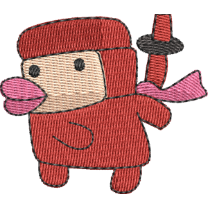 Ninjatchi 2 Tamagotchi Free Coloring Page for Kids