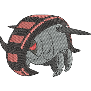 Iron Treads Pokemon Free Machine Embroidery Design