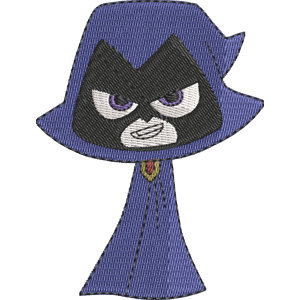 Raven Crossover Nexus OK K.O.! Let's Be Heroes Free Machine Embroidery Design