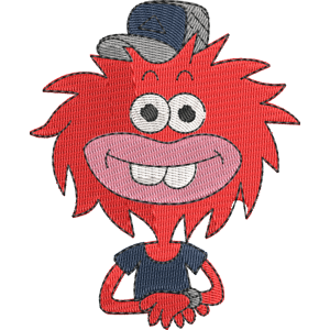 Dewy Moshi Monsters Free Coloring Page for Kids
