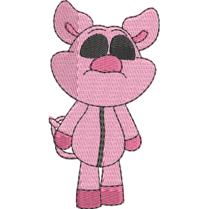 PickyPiggy Poppy Playtime Free Machine Embroidery Design